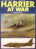 Book cover of Harrier at War  by PRICE, Alfred 